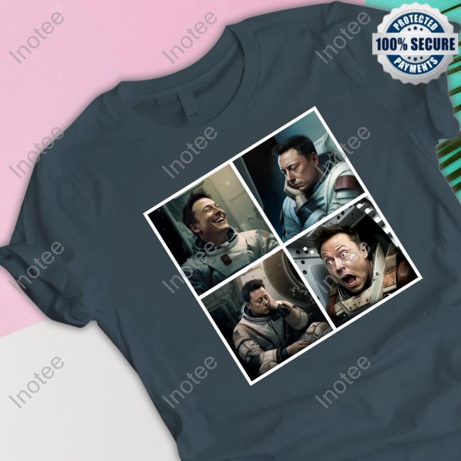 Eric Bourdages Elon Musk In Space Shirts
