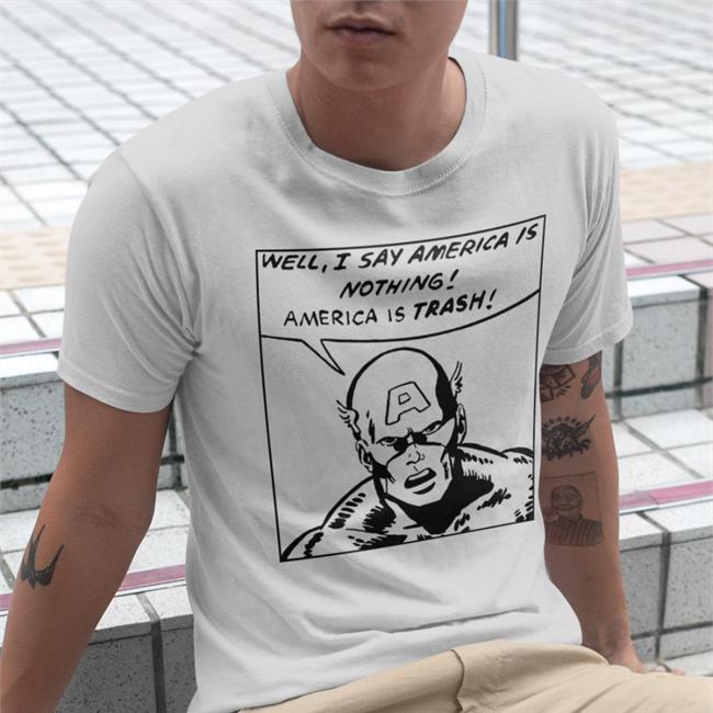 America Is Trash Shirt Fearofaghostplanet Store
