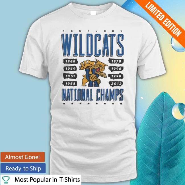 University Of Kentucky Basketball 8-Time National Champs shirt