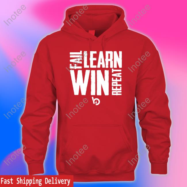 Fail Learn Win Repeat Tee Trevorbauer