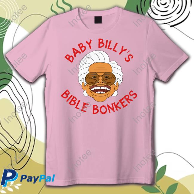 SadiesStudioOfStuff Baby Billy Bible Bonkers Hoodied Sweatshirt