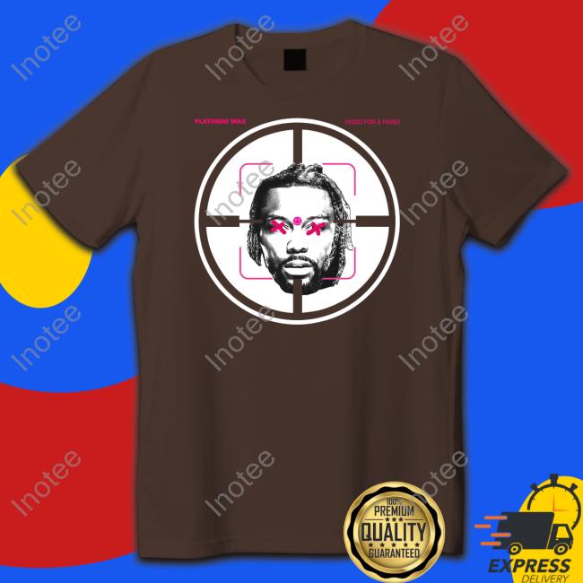 Sneaky Swerve's Platinum Max Hand For A Hand T Shirt Micdrop Aewdynamite