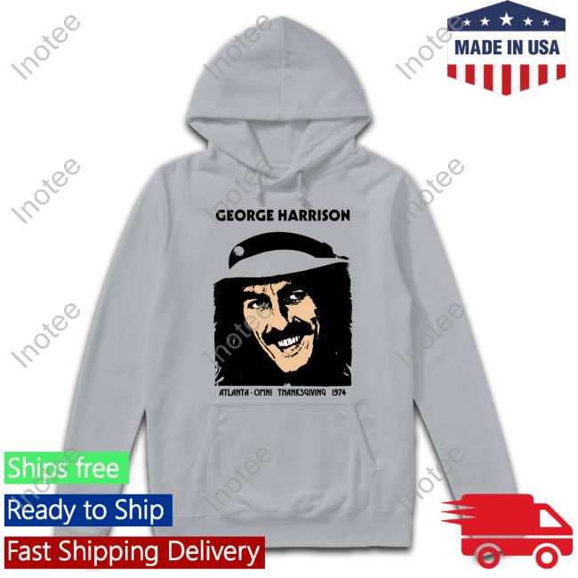 George Harrison Atlanta Omni Thanksgiving 1974 Long Sleeve Tee George Harrison Atlanta Omni Thanksgiving 1974 T-Shirt