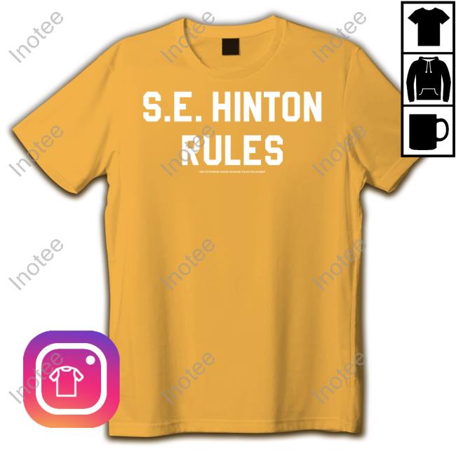 S.E. Hinton Rules Shirt