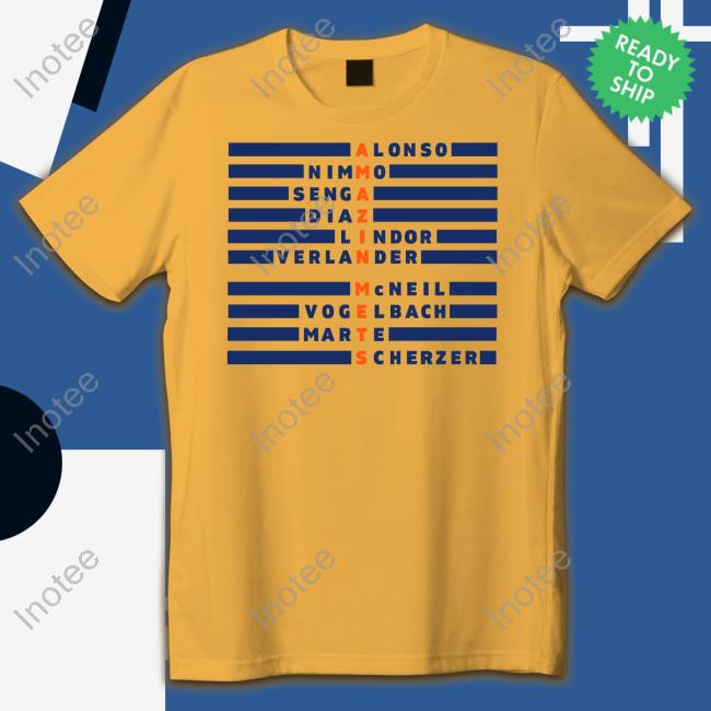 Amazin Mets Alonso Nimmo Senga Diaz Lindor Verlander Mcneil Vogelbach Marte Scherzer Sweatshirt Geny Mets Report Alonso Nimmo Senga Diaz Lindor Verlander Mcneil Vogelbach Marte Scherzer Sweatshirt