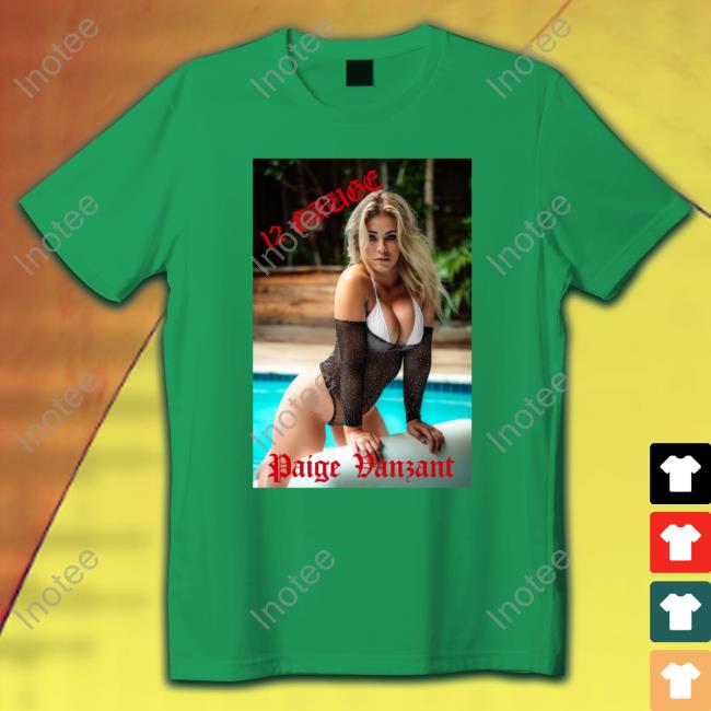 Shoppvz 12 Gauge Paige Vanzant In The Pool Tee