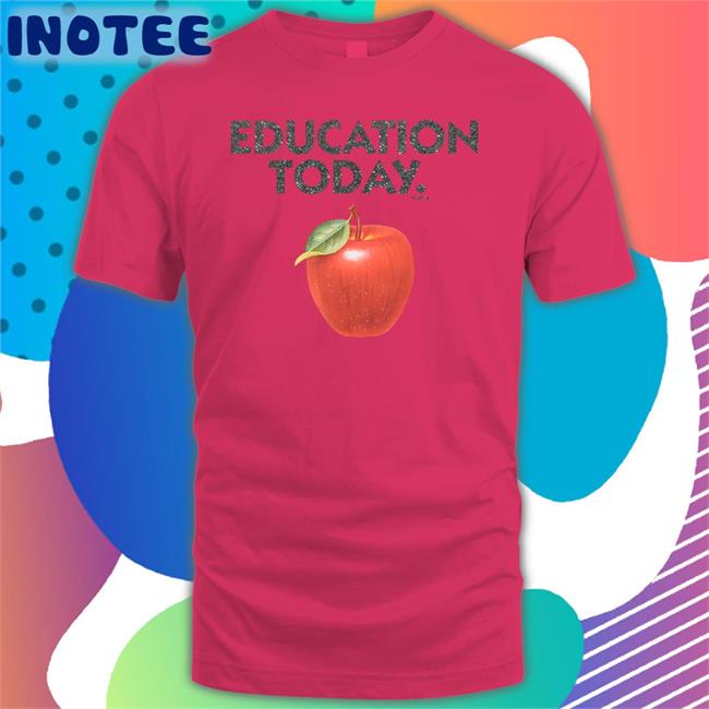 Yunhyeong Wearing Education Today Shirt
