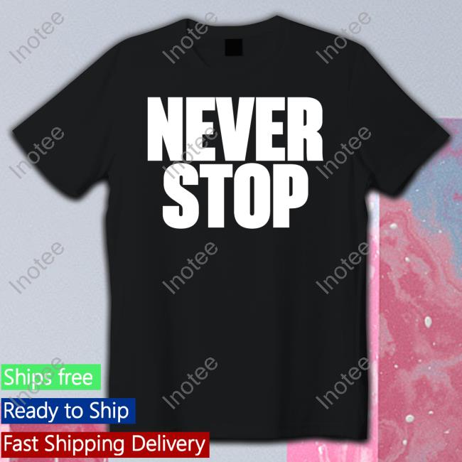 Kevin Porter Jr Wearing Never Stop Tee