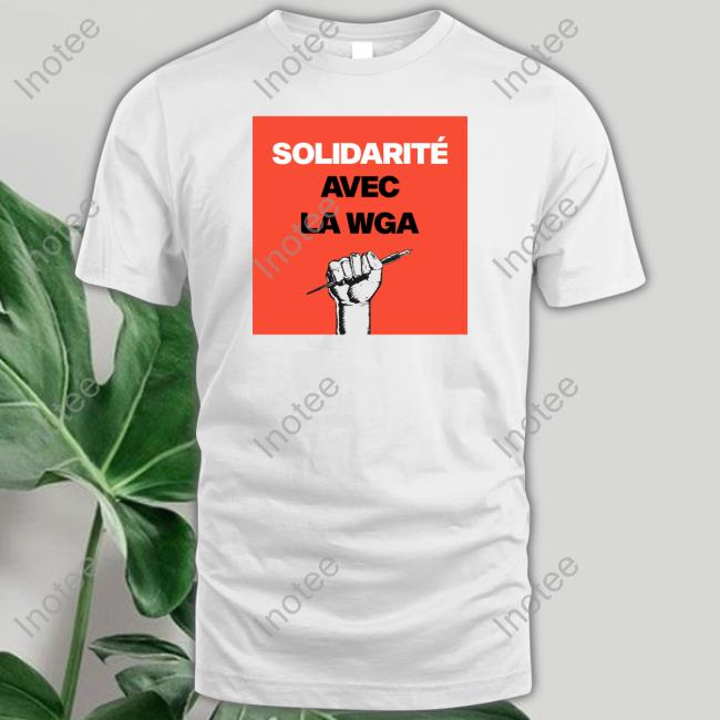 Elsa Keslassy Solidarité Avec La Wga Long Sleeve T Shirt