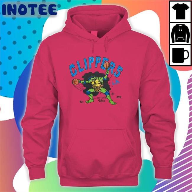 Ninja Turtles Los Angeles Clippers Hoodie