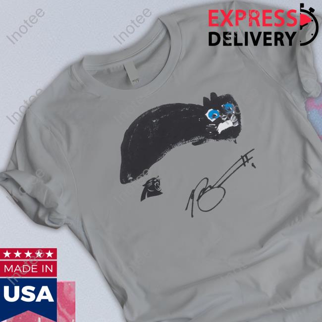 Homage Rookies Paint Carolina Panthers By Bryce Young Hooded Sweatshirt