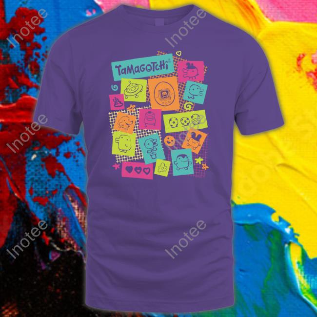 Fangamer Merch Tamagotchi Eat, Sleep, Repeat Shirt