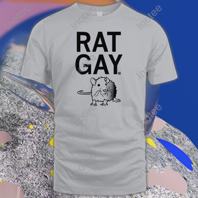 Raygunsite Store Rat Gay Long Sleeve Tee Shirt