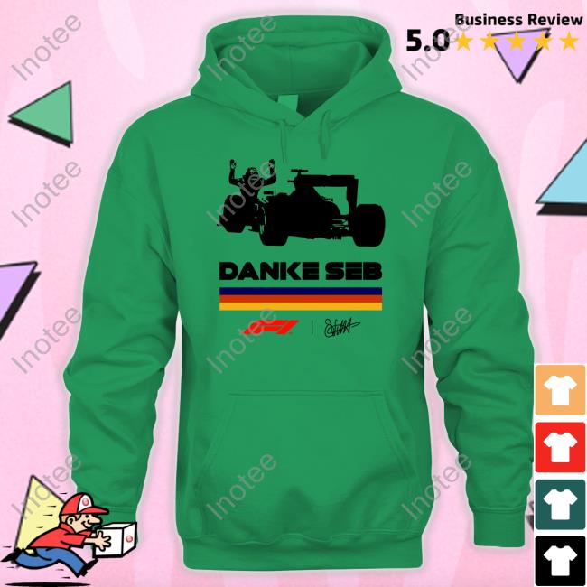 Autosport Sebastian Vettel Danke Seb T Shirt Formula 1