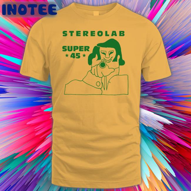 Paul Smith Wears Stereolab Super 45 Shirt Stereolab Super 45 Sweatshirt