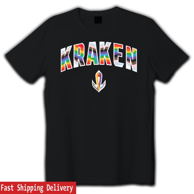 Seattle Kraken Hife 2022-23 Pride Crew shirt