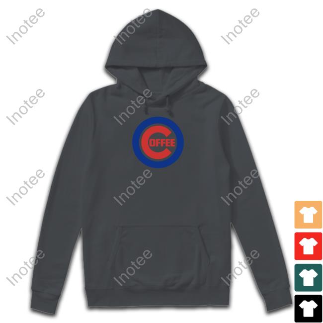 Obvious Shirts The Coffee Cubs Sweatshirt Dansby Swanson Drinking Coffee