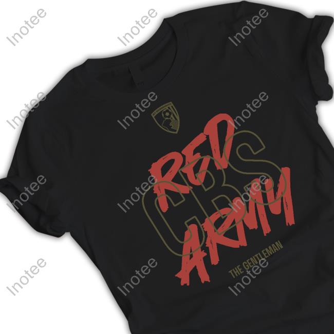 Cbs Red Army Tee Shirt