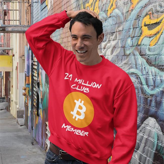 Evasavagiou 21 Million Club Member Bitcoin Shirt