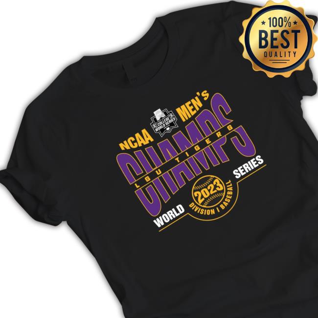 Ncaa Men’S Division I Baseball Champs Lsu Tigers Logo shirt, hoodie, tank top, sweater and long sleeve t-shirt