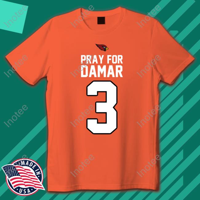 Bird City Football Pray For Damar 3 Shirt