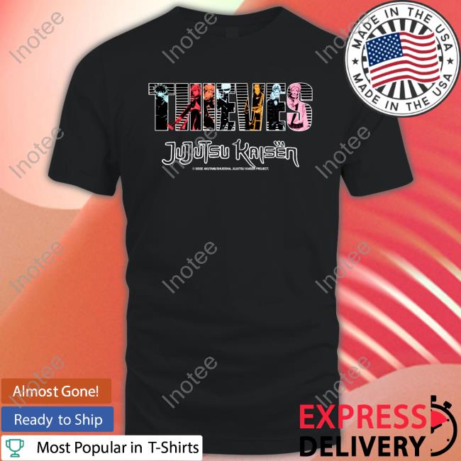 Thieves Gege Akutami Shueisha Jujutsu Kaisen Project Tee