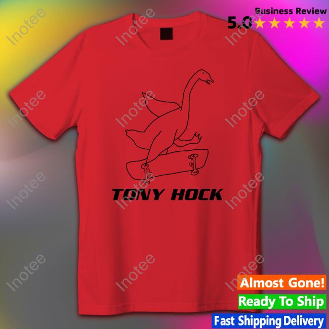 Goose On A Skateboard Tony Honk Shirt