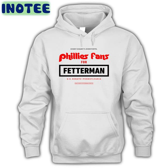 Phillies Fans For Fetterman Tee