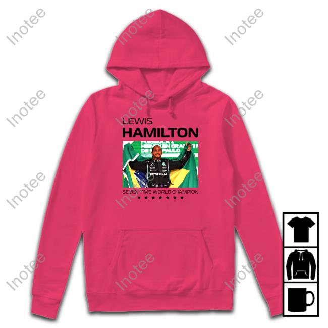 Hamxnda Lewis Hamilton Seven Times World Champion New Shirt