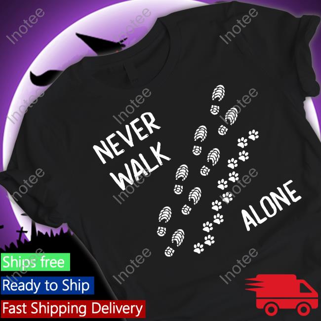 Dog Love Store Never Walk Alone Hoodie