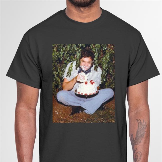 Fan Made Johnny Cash Eating Cake Sweatshirt