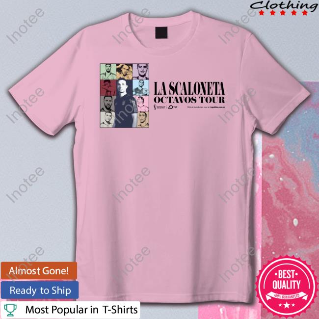 Televisión Pública La Scaloneta Octavos Tour Shirt
