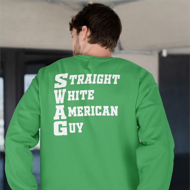 Boomer Core Straight White American Guy Tee