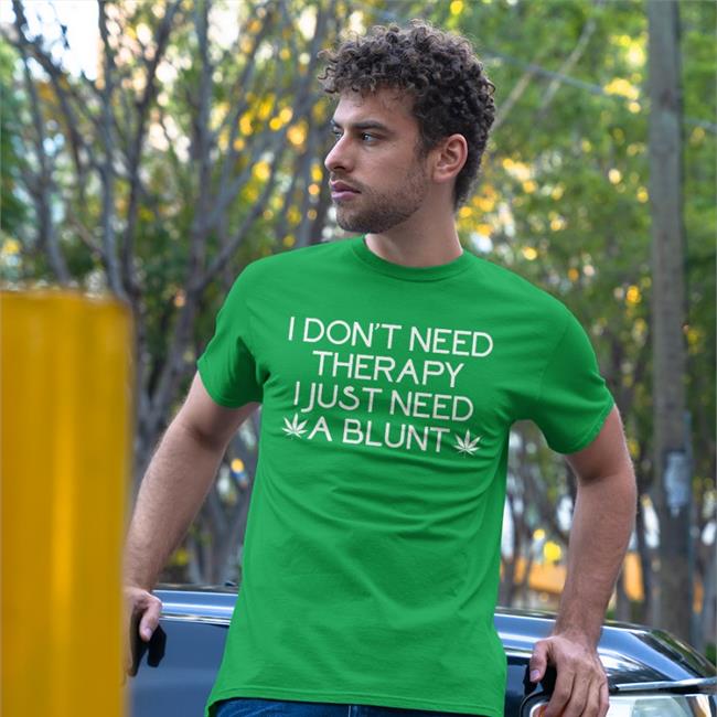 Los PopaVitch I Don't Need Therapy I Just Need A Blunt Hoodie