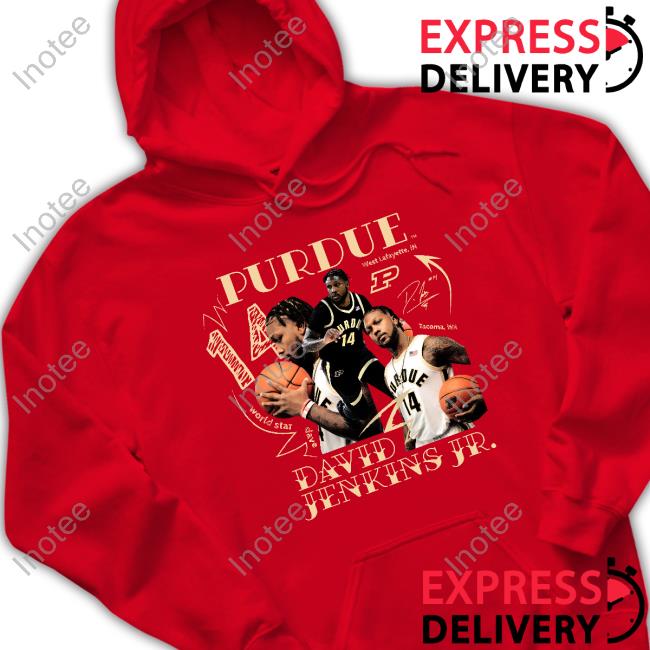 Purdue David Jenkins Jr Long Sleeve T Shirt Purdue David Jenkins Jr Sweatshirt