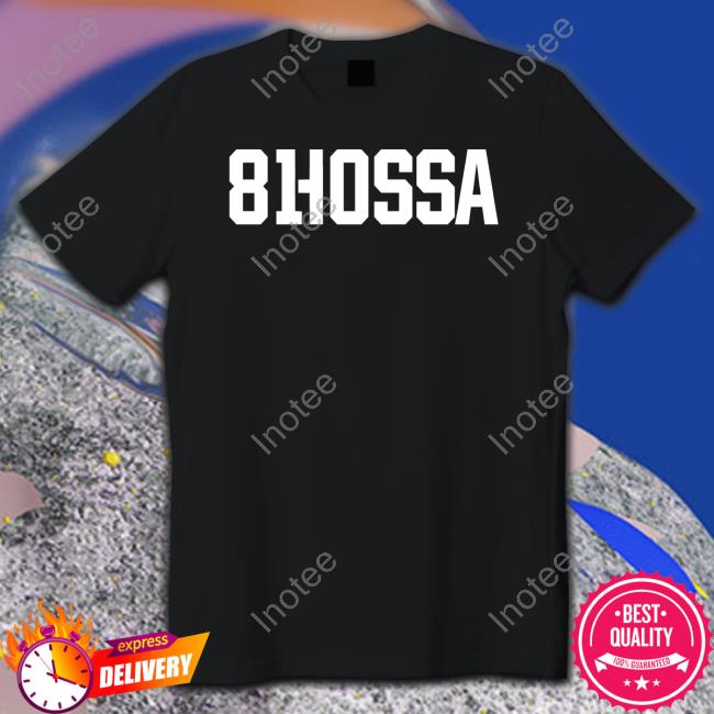 Chicago Blackhawks Marian Hossa Retirement 81Hossa Long Sleeve T Shirt