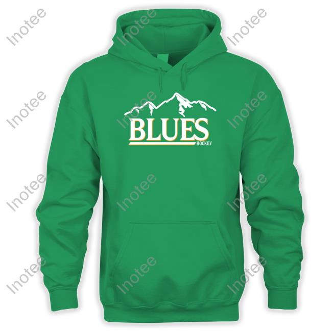 Vintage Blues Hockey Tee Shirt Blues Buzz Store Vintage Blues Hockey Hoodie