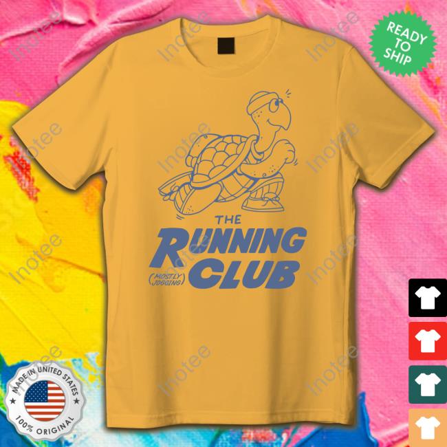 Turtle The Running Club Mostly Jogging Tee