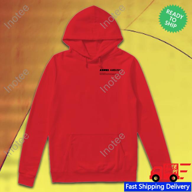 Azuki X Ambush Hoodie Sweatshirt Azuki Merch Azuki Merch Azuki X Ambush Hoodie