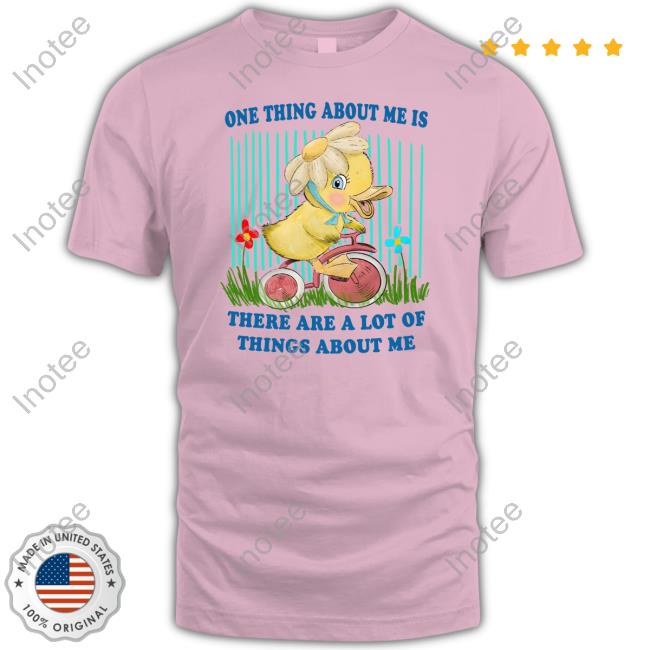 Jmcgg One Thing About Me Is There Are A Lot Of Things About Me T Shirt