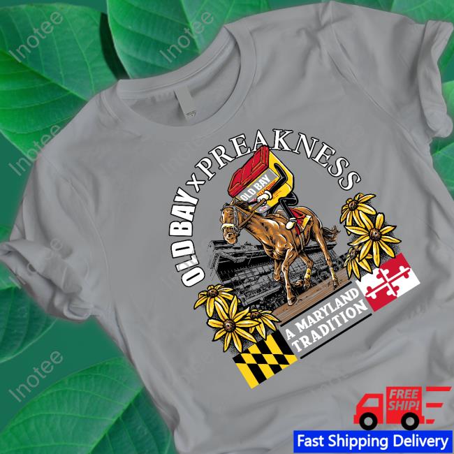 Old Bay X Preakness A Maryland Tradition Long Sleeve Tee