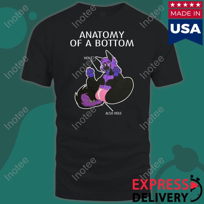 14Werewolves Store Anatomy Of A Bottom Unisex T Shirt Tygrecub