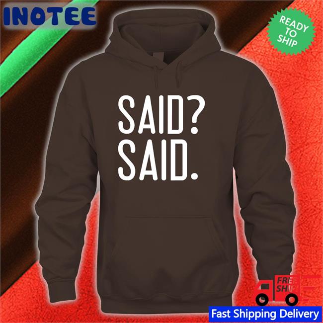 Jake Marsh Said ? Said Long Sleeve Tee Shirt