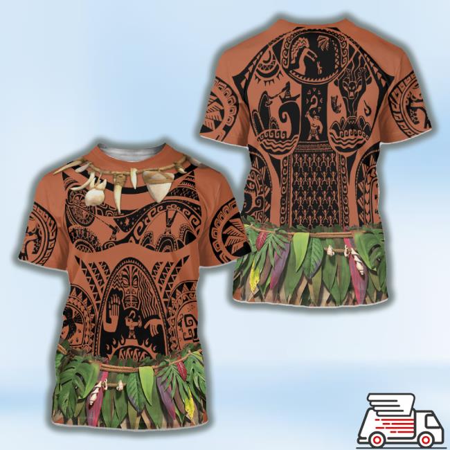 Maui Shirt Moana Costume, Moana Cosplay, Maui Birthday