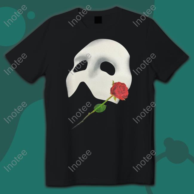 Platypus Merchandise The Phantom Of The Opera '88 Mask & Rose Shirts
