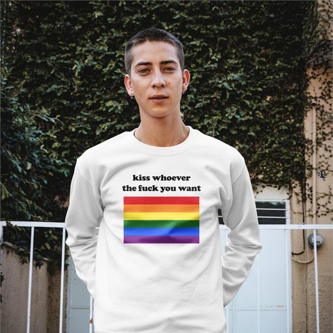 Kiss Whoever The Fuck You Want Tee Shirt