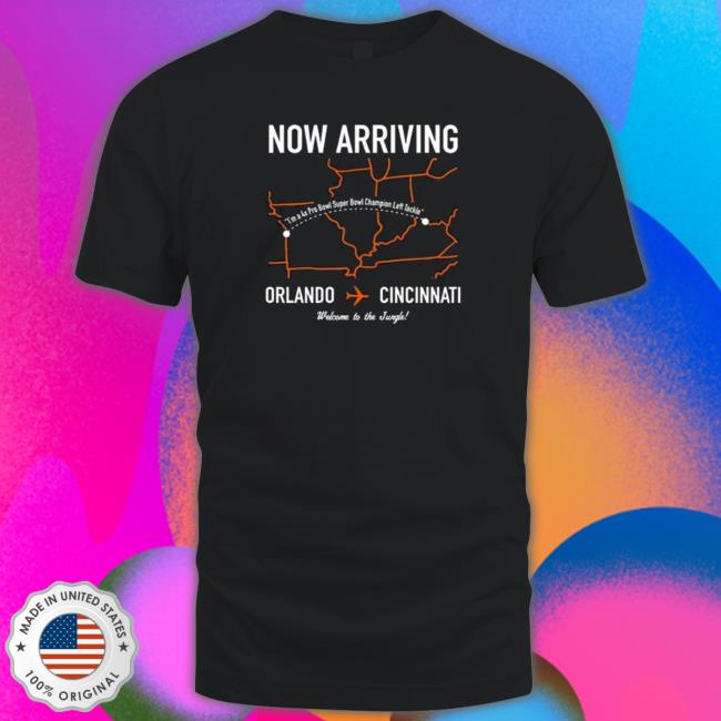 Zeus 57 Now Arriving Orlando To Cincinnati shirt Zeus 57 Now Arriving Orlando To Cincinnati shirt, hoodie, tank top, sweater and long sleeve t-shirt
