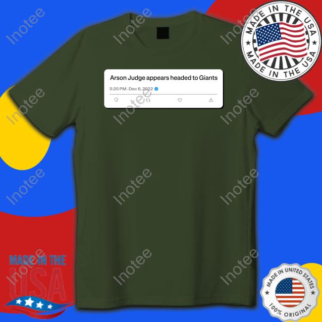 Jonny's Lasagna Arson Judge Appears Headed To Giants Tee Shirt