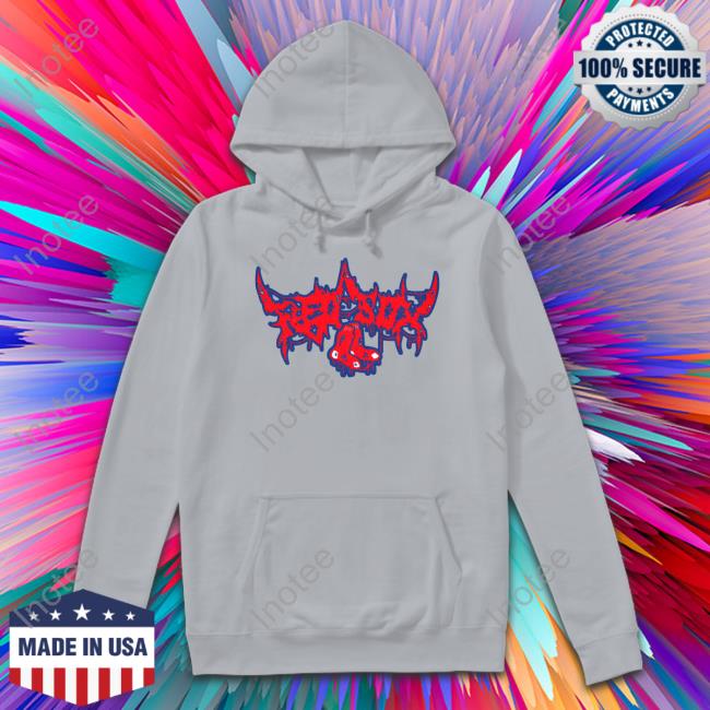 Self-Identified Emo Death Metal Red Sox Logo Tees American League