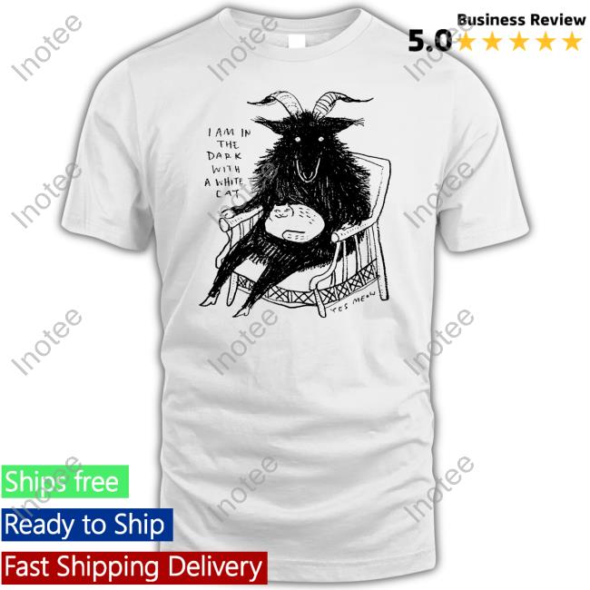 Dawning Crow I Am In The Dark With A While Cat Sweatshirt